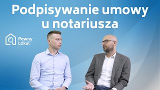 Podpisywanie umowy u notariusza [upl. by Svetlana]