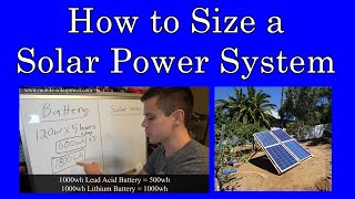 How to Size your Solar Power System [upl. by Harriott]