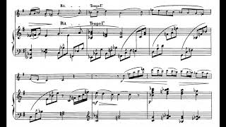 Philippe Gaubert  Madrigal 1908 Score [upl. by Angelia585]