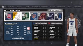 HOW TO REQUEST A TRADE IN NBA 2K23 MyCAREER [upl. by Carolynn387]