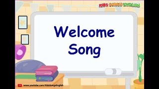 Kids learn English through songs Welcome Song  Kid Song  Elephant English [upl. by Ennairek]