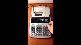 Calculadora Impresora Canon Mp11dx MercadoLibre Venezuela [upl. by Aerdnael943]