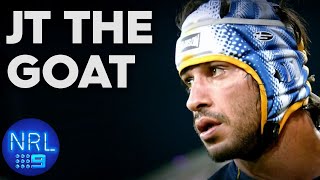 Johnathan Thurston voted the greatest NRL player  NRL on Nine [upl. by Namrehs246]