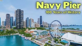 The Incredible History of Chicagos Navy Pier [upl. by Eahsram]