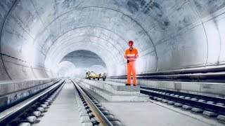 Worlds Longest Tunnel  How It Was Built  Full Documentary [upl. by Mikihisa]