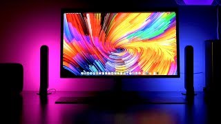 Philips Hue Play Light Bar Review [upl. by Ennahtur]