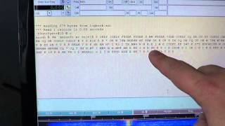 FLDIGI Tutorial decoding CW signals Morse Code [upl. by Sunderland]