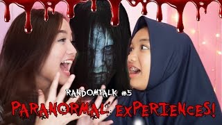 RANDOMTALK 5  PARANORMAL EXPERIENCES BAHASA [upl. by Saenihp]