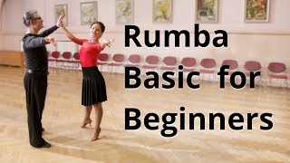 Rumba Basic Steps for Beginners  Routine and Figures [upl. by Marlowe584]