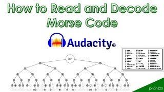 How to Read and Decode Morse Code using Audacity for those Battlefield Easter Eggs [upl. by Regdirb978]