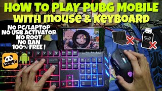 How to Play PUBG Mobile with Mouse amp Keyboard on Android Under 3 Minutes [upl. by Acker]