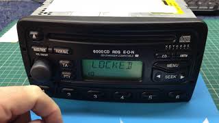 Ford 6000CD ‘LOCKED’ how to reset [upl. by Tsenrae]