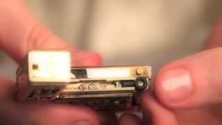 How to Change the Flint for an ST Dupont Gatsby Lighter [upl. by Lexis]