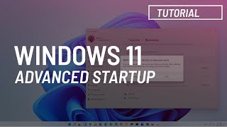 Windows 11 Five ways to open Advanced Startup options [upl. by Geminian]