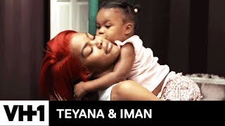 Baby Junie Helps Iman Pack  Teyana amp Iman [upl. by Hoisch994]