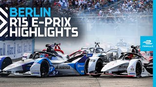 Race Highlights  2021 BMW i Berlin EPrix  Round 15 [upl. by Irma]