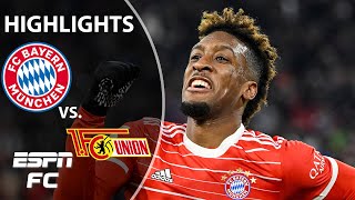 Bayern Munich DOMINANT vs Union Berlin  Bundesliga Highlights  ESPN FC [upl. by Allisan]