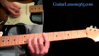 Panama Guitar Lesson Pt1  Van Halen  Intro [upl. by Arikat]