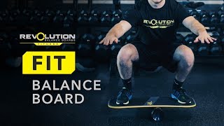 Revolution FIT Balance Board Exercises [upl. by Feune]