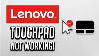 Lenovo Touchpad Not Working in Windows 1087 2025 Tutorial [upl. by Lyrad984]