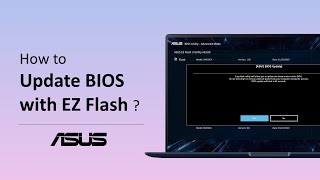 How to Update Notebook BIOS with EZ Flash  ASUS SUPPORT [upl. by Acebber]