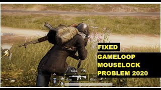 GAMELOOP MOUSE LOCK PROBLEM FIXED UPDATE OCTOBER 2021 100  How To Fix CTRL BUTTON PUBG GAMELOOP [upl. by Ocer]