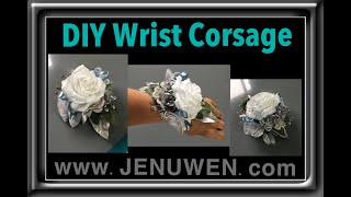 DIY Wrist Corsage [upl. by Onitsuj]