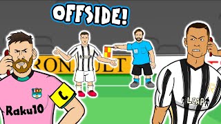 🤣Morata OFFSIDE x3🤣 Juventus vs Barcelona 02 Champions League highlights goals Dembele Messi [upl. by Anel]