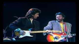 George Harrison amp Eric Clapton  While My Guitar Gently Weeps [upl. by Lattimer983]