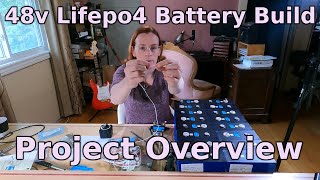 A beginners guide Overview  How to build a 48v Lifepo4 battery Ep 2 [upl. by Elehcar635]