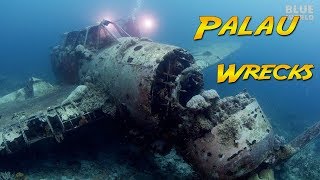 Wrecks of Palau Lost in World War 2 [upl. by Yffat]