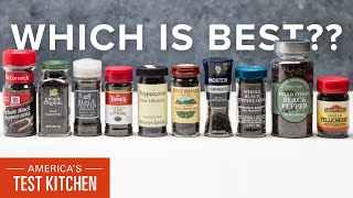 Tasting Expert Reveals the Best Black Peppercorns [upl. by Ahseuqram]