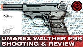 Umarex Walther P38 Shooting and Review [upl. by An40]