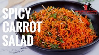 Spicy Carrot Salad  Everyday Gourmet S8 E27 [upl. by Engis]