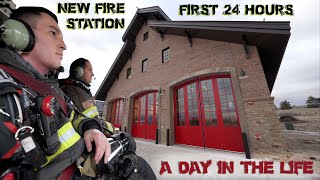 First 24 Hours in a New Fire Station  A Day in the Life [upl. by Hcib]