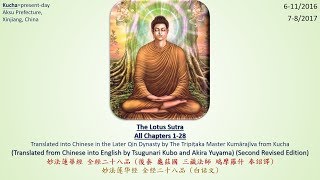 Lotus Sutra All 28 Chapters English Saddharma Pundarika Sutras Audiobook Part 2b of 3 1080P [upl. by Lita]