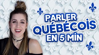 PARLER QUÉBÉCOIS EN 5 MINUTES  DENYZEE [upl. by Nodnol]