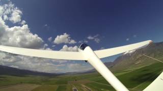 Glider Winch Launch  Different Angles [upl. by Eibrik]