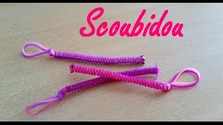 DIY  Apprendre à faire un Scoubidou carré [upl. by Merriott]