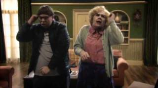 Maureen and Davids Superman Dance Off  Psychoville  BBC [upl. by Kantos]