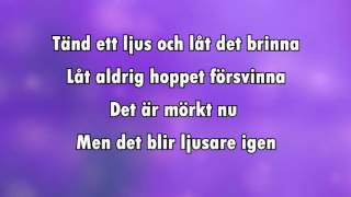 Tänd ett ljus karaoke  lyrics [upl. by Alyss613]