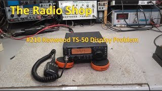 210 Kenwood TS 50 Display Problem [upl. by Balcke]