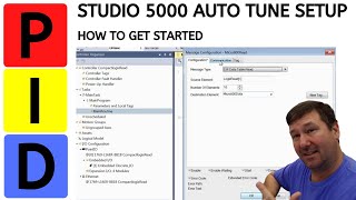 Set Up PIDE Auto Tuning in Studio 5000 [upl. by Dannel]