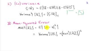 Introduction to Estimation Theory [upl. by Greggory]