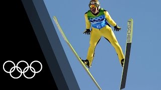 Top 3 Olympic Ski Jumping appearances [upl. by Celka]