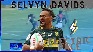 SELVYN DAVIDS has ELECTRIFYING PACE AND SPEED  South Africa Rugby 7s  Rugby 7s Highlights [upl. by Etep]