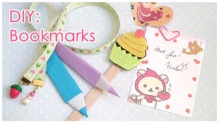 DIY 6 Different Bookmarks [upl. by Angeline362]