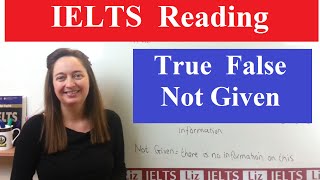 IELTS Reading Tips True False Not Given [upl. by Eniron]