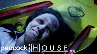 House Amputates A Trapped Woman  House MD [upl. by Alemahs]