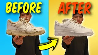 I Bought amp Tested A Sneaker Cleaning Kit Off of an Instagram AD and Restored Thrifted Shoes to Sell [upl. by Yatnuahs]